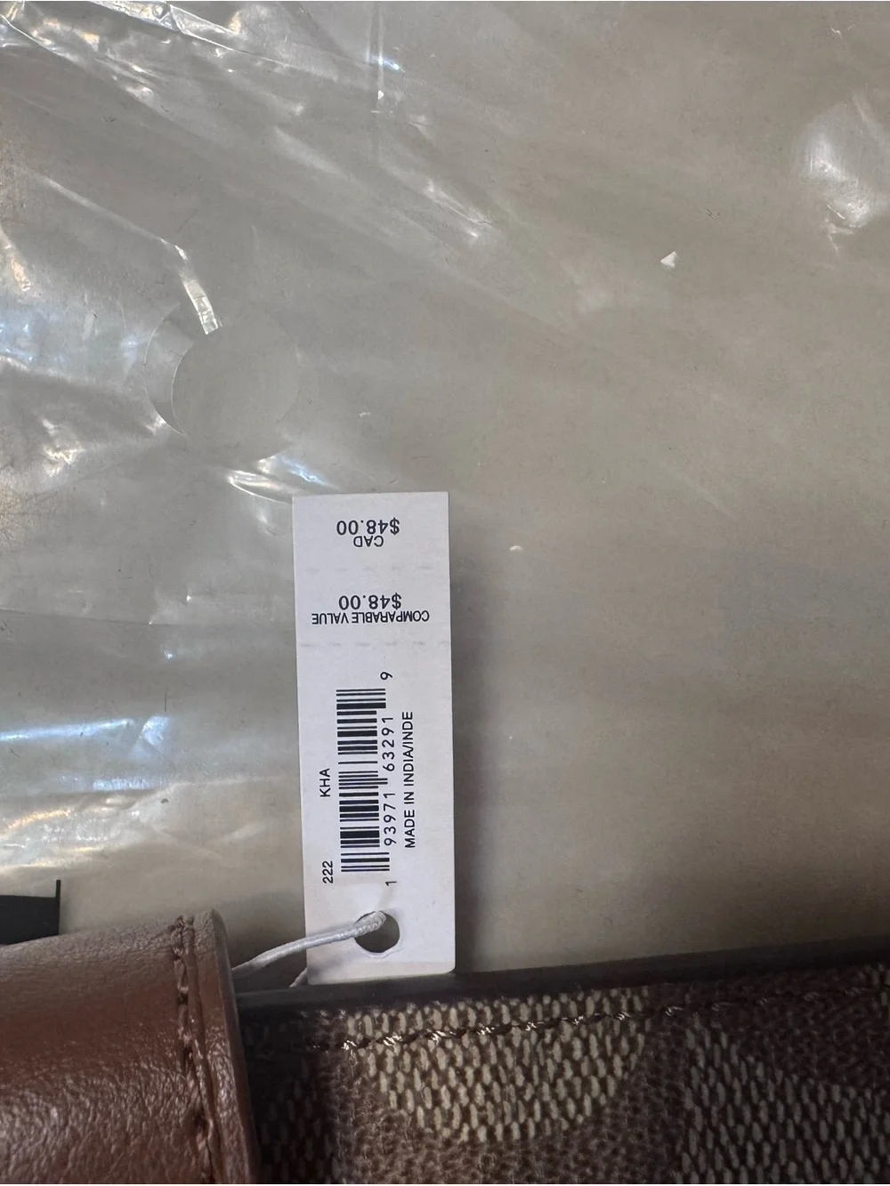 Coach Silver Tablet Sleeve with Snap Closure